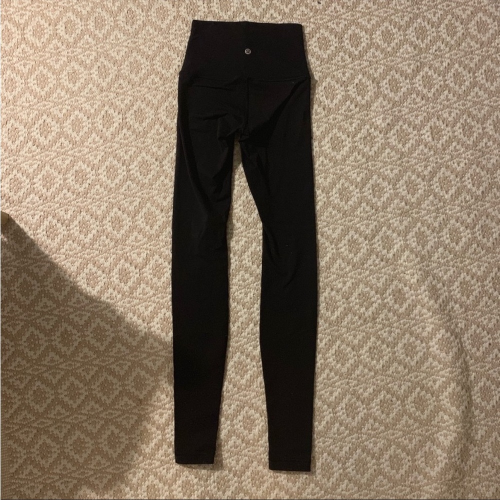Black Lululemon high waisted leggings